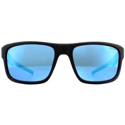 Polaroid Polarised^Sunglasses PLD 3018/S DL5 JY Matte Black Grey Blue Mirror Pol