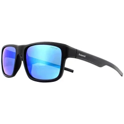 Polaroid Polarised^Sunglasses PLD 3018/S DL5 JY Matte Black Grey Blue Mirror Pol