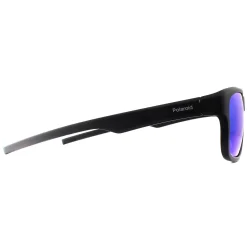 Polaroid Polarised^Sunglasses PLD 3018/S DL5 JY Matte Black Grey Blue Mirror Pol