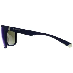Polaroid Polarised|Rectangle^Sunglasses PLD 2126/S XW0 5X Blue Grey Blue Mirror Polarized
