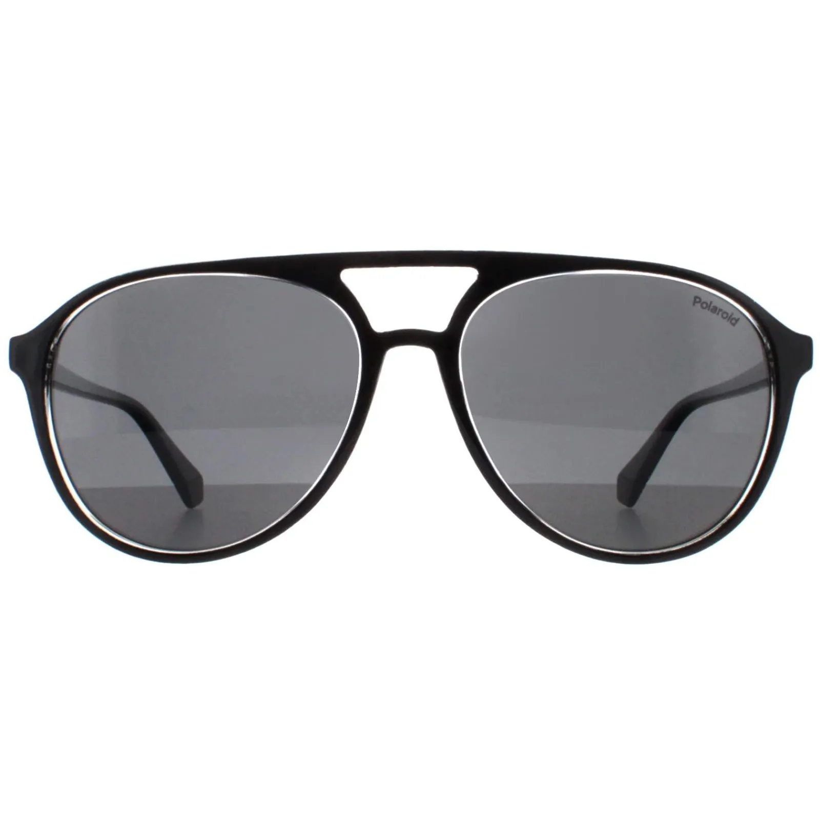 Polaroid Polarised|Aviator^Sunglasses PLD 4162/S 7C5 M9 Black Crystal Grey Polarized