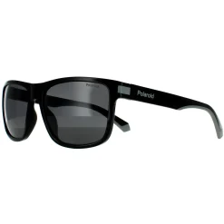Polaroid Polarised|Square^Sunglasses PLD 2123/S 08A M9 Black Grey Grey Polarised