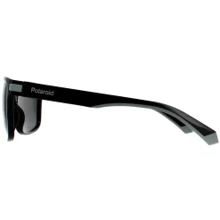 Polaroid Polarised|Square^Sunglasses PLD 2123/S 08A M9 Black Grey Grey Polarised