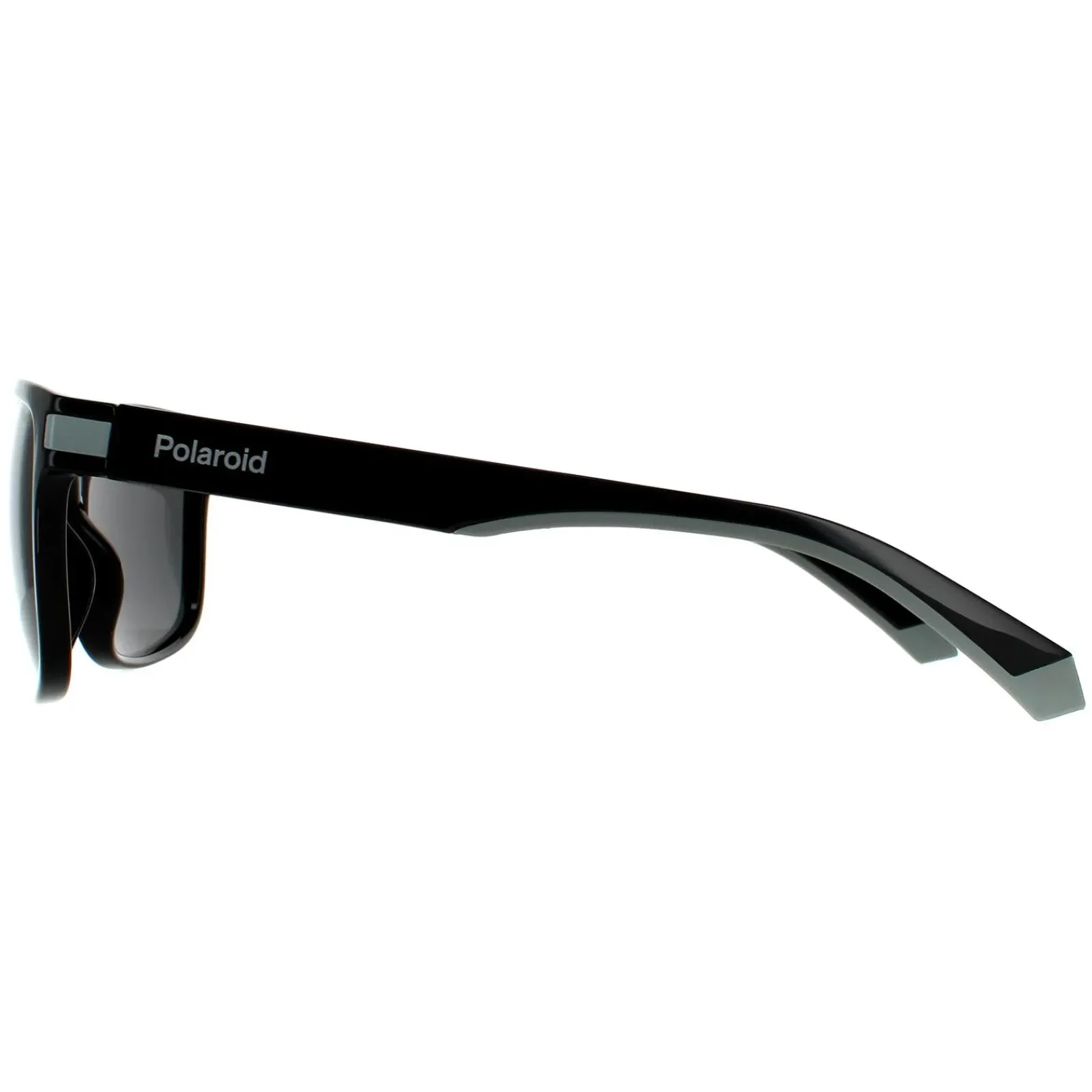 Polaroid Polarised|Square^Sunglasses PLD 2123/S 08A M9 Black Grey Grey Polarised
