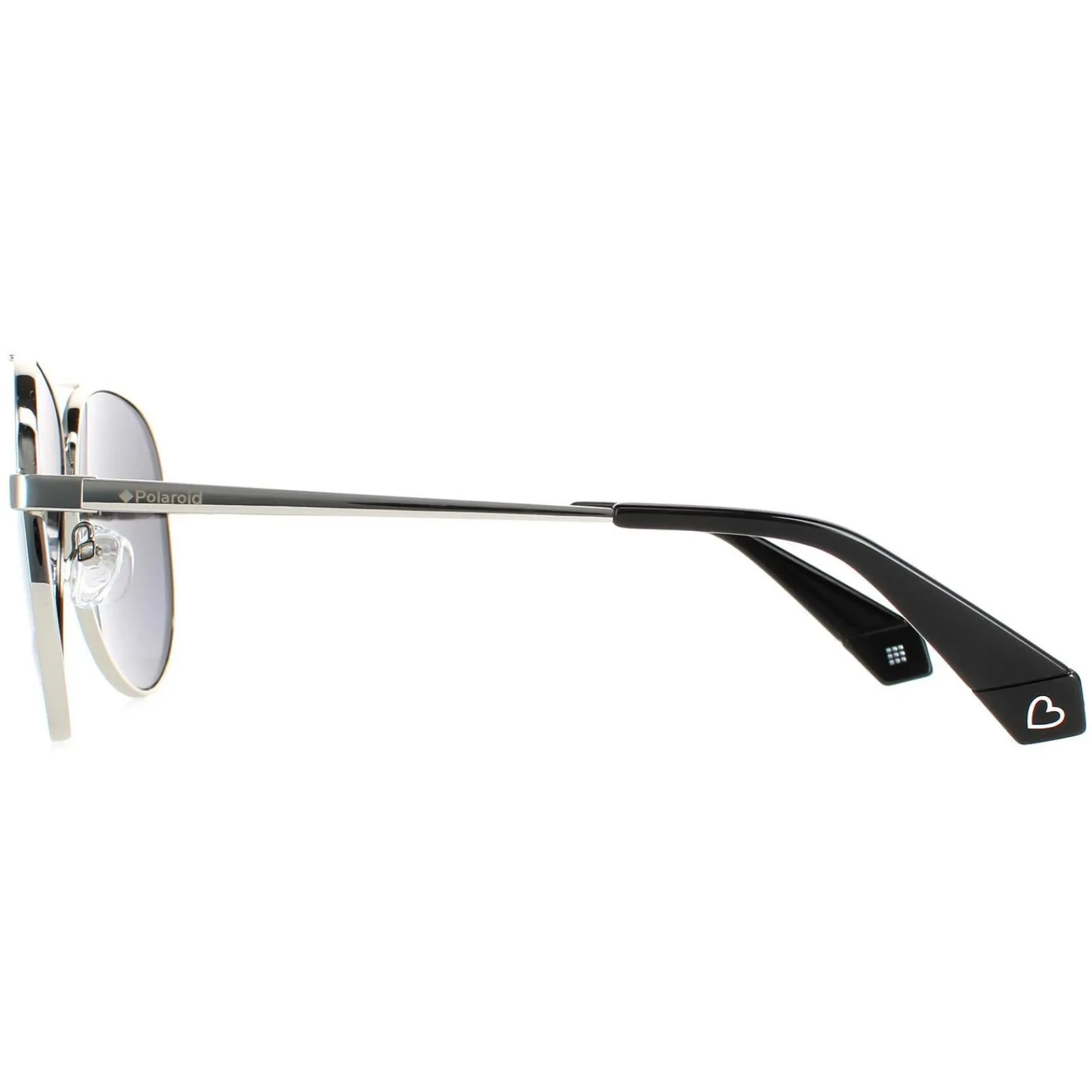 Polaroid Polarised^Sunglasses PLD 6069/S/X/LI AX8 Silver Love Island Silver Mirr
