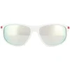 Polaroid Polarised^Sunglasses PLD 2099/S 7DM EX White Red Silver Mirror Polarize