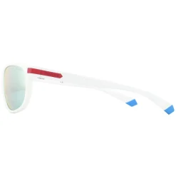 Polaroid Polarised^Sunglasses PLD 2099/S 7DM EX White Red Silver Mirror Polarize