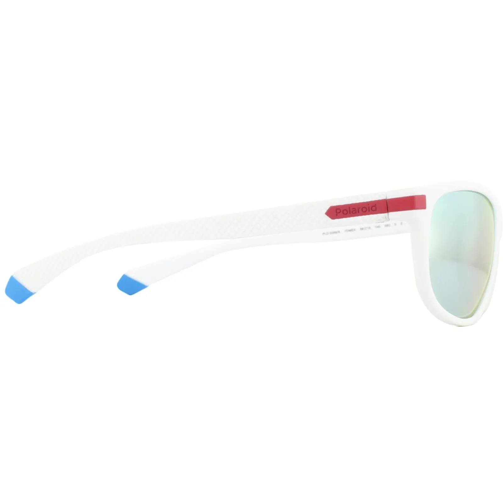 Polaroid Polarised^Sunglasses PLD 2099/S 7DM EX White Red Silver Mirror Polarize