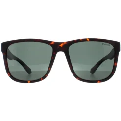 Polaroid Polarised|Square^Sunglasses PLD 2155/S HGC UC Matte Brown Havana Green Polariz