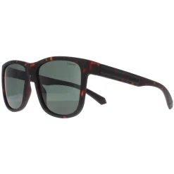 Polaroid Polarised|Square^Sunglasses PLD 2155/S HGC UC Matte Brown Havana Green Polariz