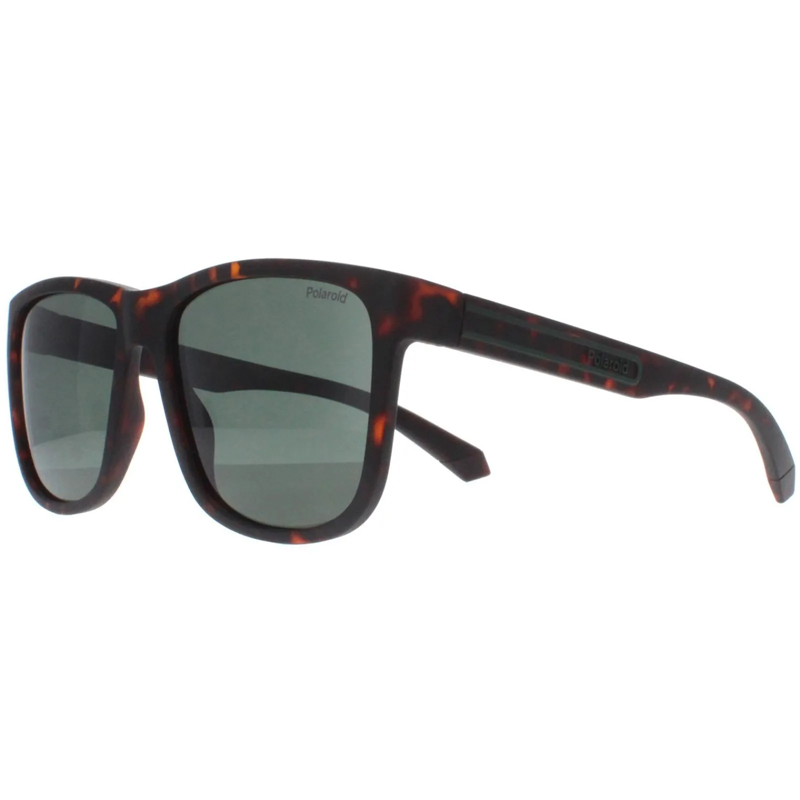 Polaroid Polarised|Square^Sunglasses PLD 2155/S HGC UC Matte Brown Havana Green Polariz