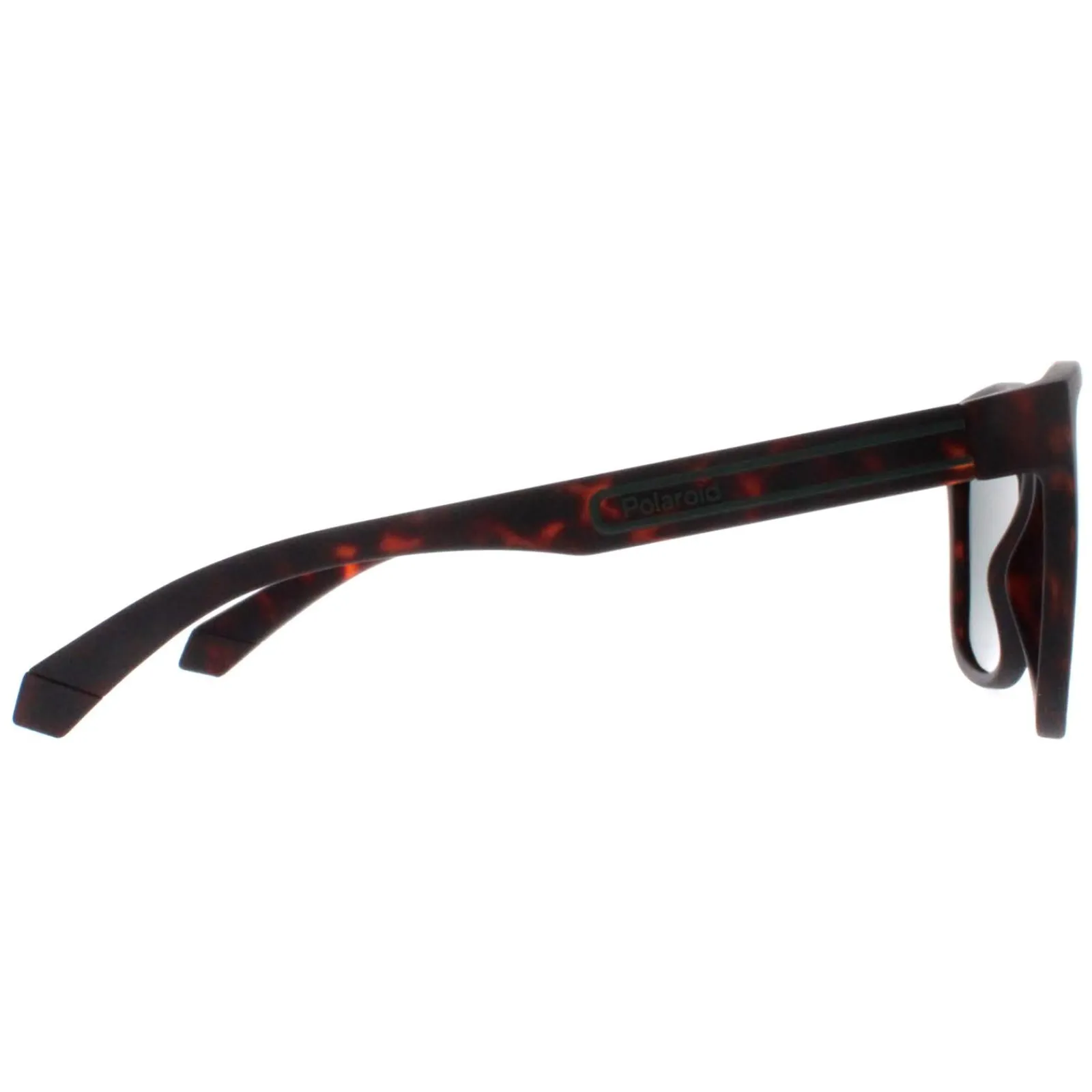 Polaroid Polarised|Square^Sunglasses PLD 2155/S HGC UC Matte Brown Havana Green Polariz