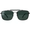 Polaroid Rectangle|Polaroid^Sunglasses PLD 2111/S R80/UC Matte Dark Ruthenium Green Polar
