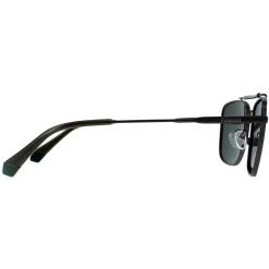 Polaroid Rectangle|Polaroid^Sunglasses PLD 2111/S R80/UC Matte Dark Ruthenium Green Polar