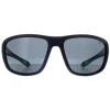 Polaroid Polarised|Rectangle^Sunglasses PLD 7049/S ZX9 E3 Blue Azure Grey Polarized High C
