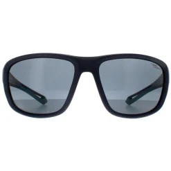 Polaroid Polarised|Rectangle^Sunglasses PLD 7049/S ZX9 E3 Blue Azure Grey Polarized High C