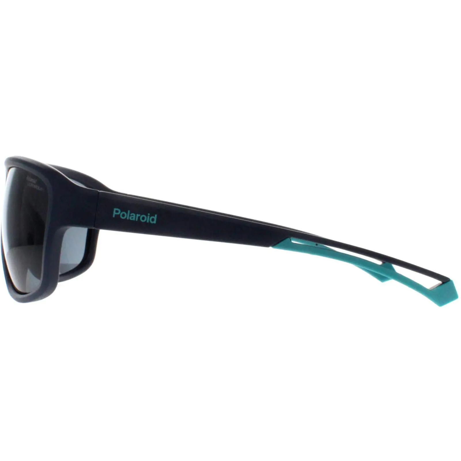 Polaroid Polarised|Rectangle^Sunglasses PLD 7049/S ZX9 E3 Blue Azure Grey Polarized High C