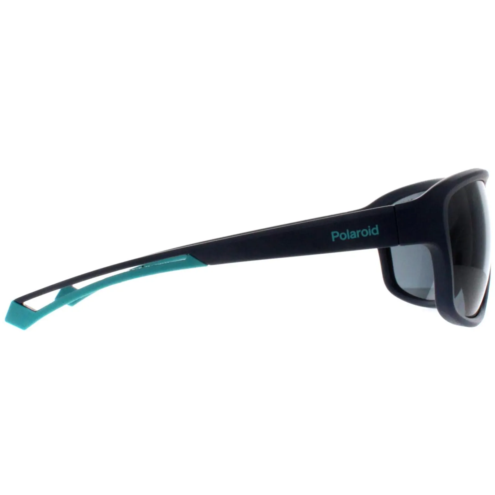 Polaroid Polarised|Rectangle^Sunglasses PLD 7049/S ZX9 E3 Blue Azure Grey Polarized High C