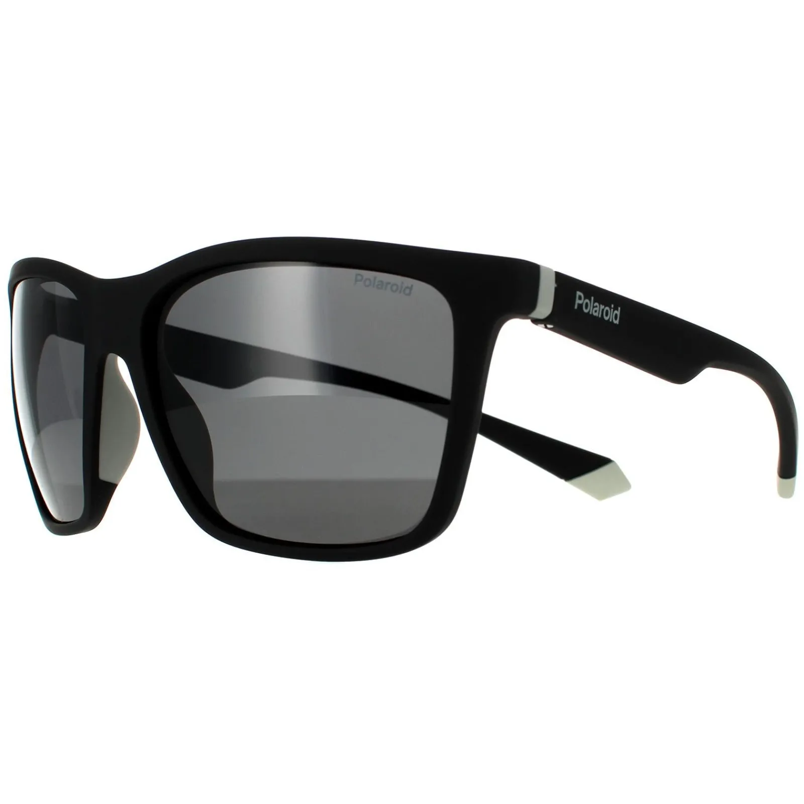 Polaroid Polarised|Rectangle^Sunglasses PLD 2126/S 08A M9 Black Grey Grey Polarized