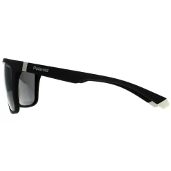 Polaroid Polarised|Rectangle^Sunglasses PLD 2126/S 08A M9 Black Grey Grey Polarized