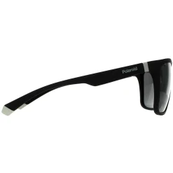 Polaroid Polarised|Rectangle^Sunglasses PLD 2126/S 08A M9 Black Grey Grey Polarized