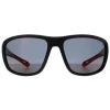 Polaroid Polarised|Rectangle^Sunglasses PLD 7049/S 8LZ BG Black Orange Red Mirror Polarize