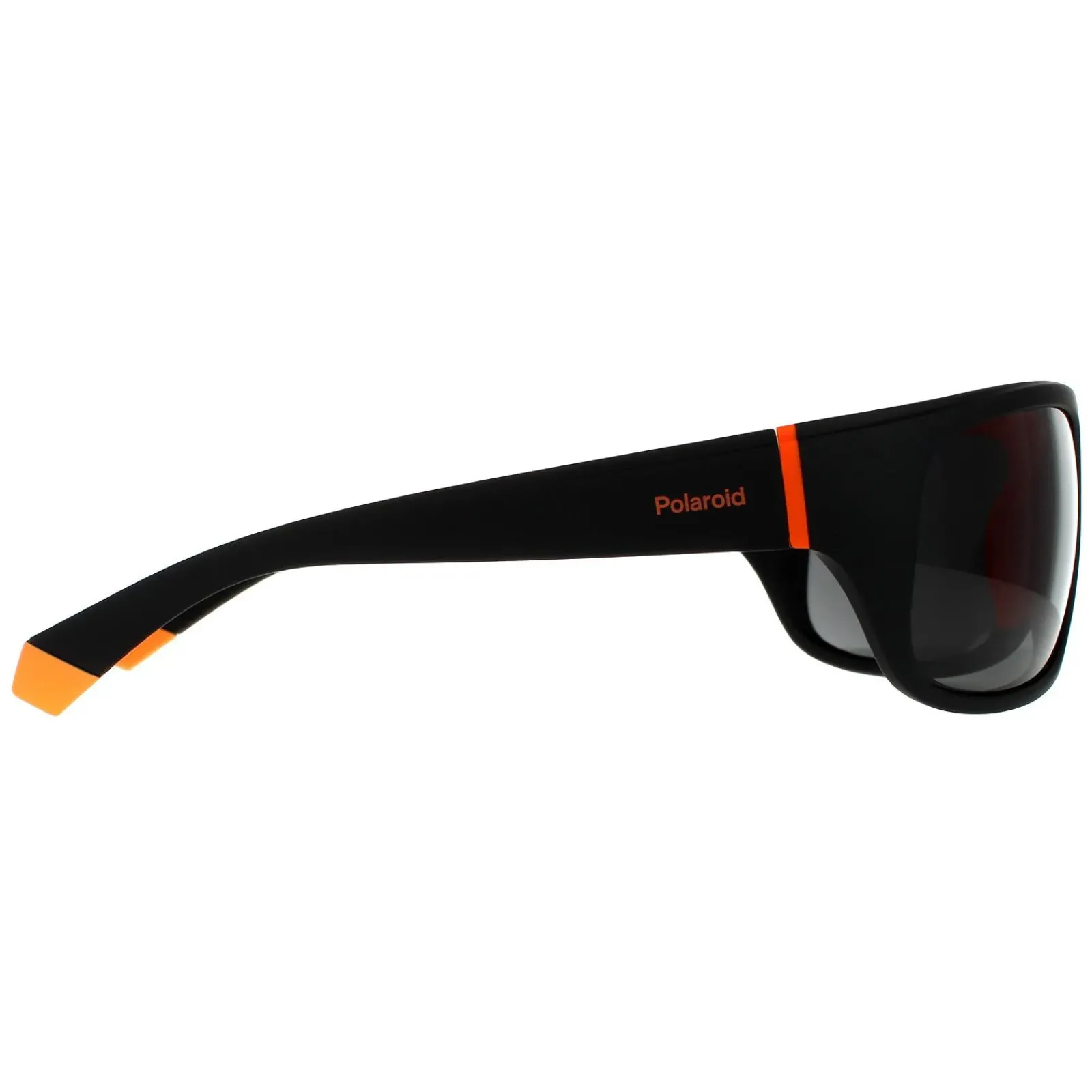 Polaroid Polarised|Wrap^Sunglasses PLD 2125/S 8LZ M9 Black Orange Grey Polarized