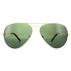 Polaroid Polarised|Aviator^Sunglasses PLD 1017/S 3YG H8 Light Gold Green Polarized