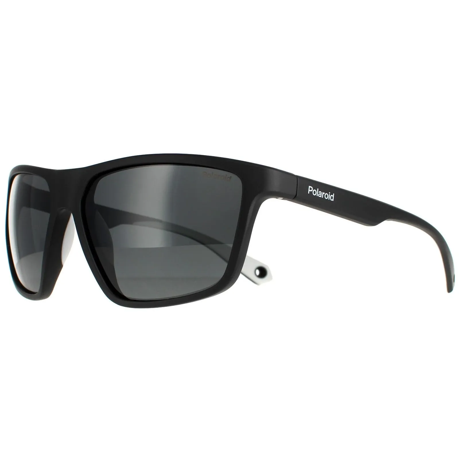 Polaroid Polarised|Wrap^Sunglasses PLD 7040/S 08A M9 Black Grey Grey Polarized