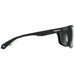 Polaroid Polarised|Wrap^Sunglasses PLD 7040/S 08A M9 Black Grey Grey Polarized