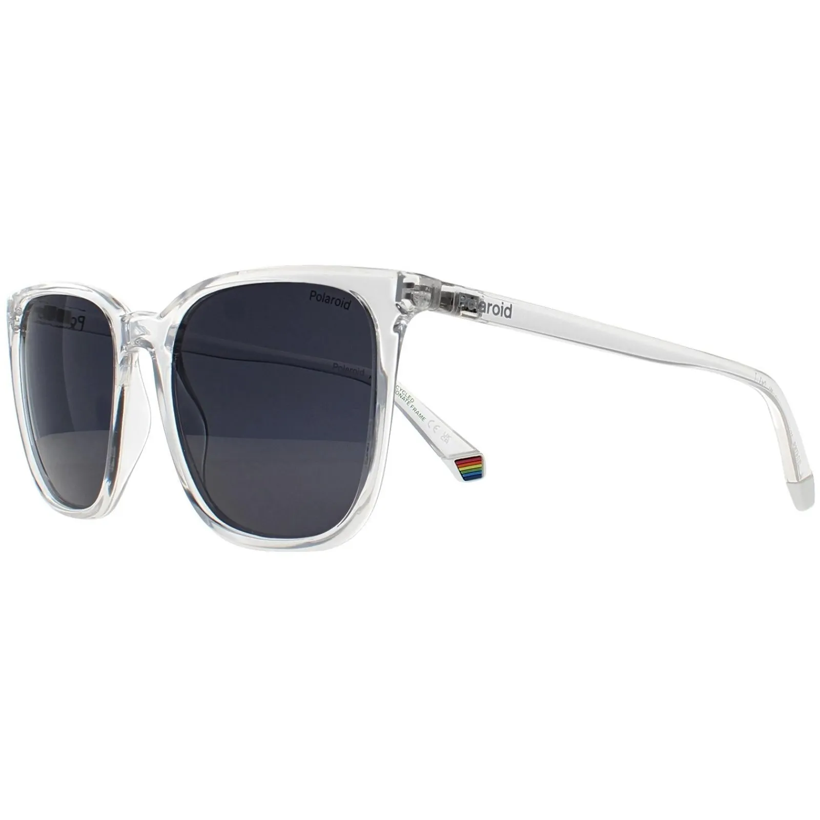 Polaroid Polarised|Square^Sunglasses PLD 6226/S 900 C3 Transparent Blue Polarized