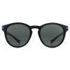 Polaroid Polarised^Sunglasses PLD 2087/S 0VK M9 Matte Black Blue Grey Polarized