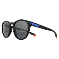 Polaroid Polarised^Sunglasses PLD 2087/S 0VK M9 Matte Black Blue Grey Polarized