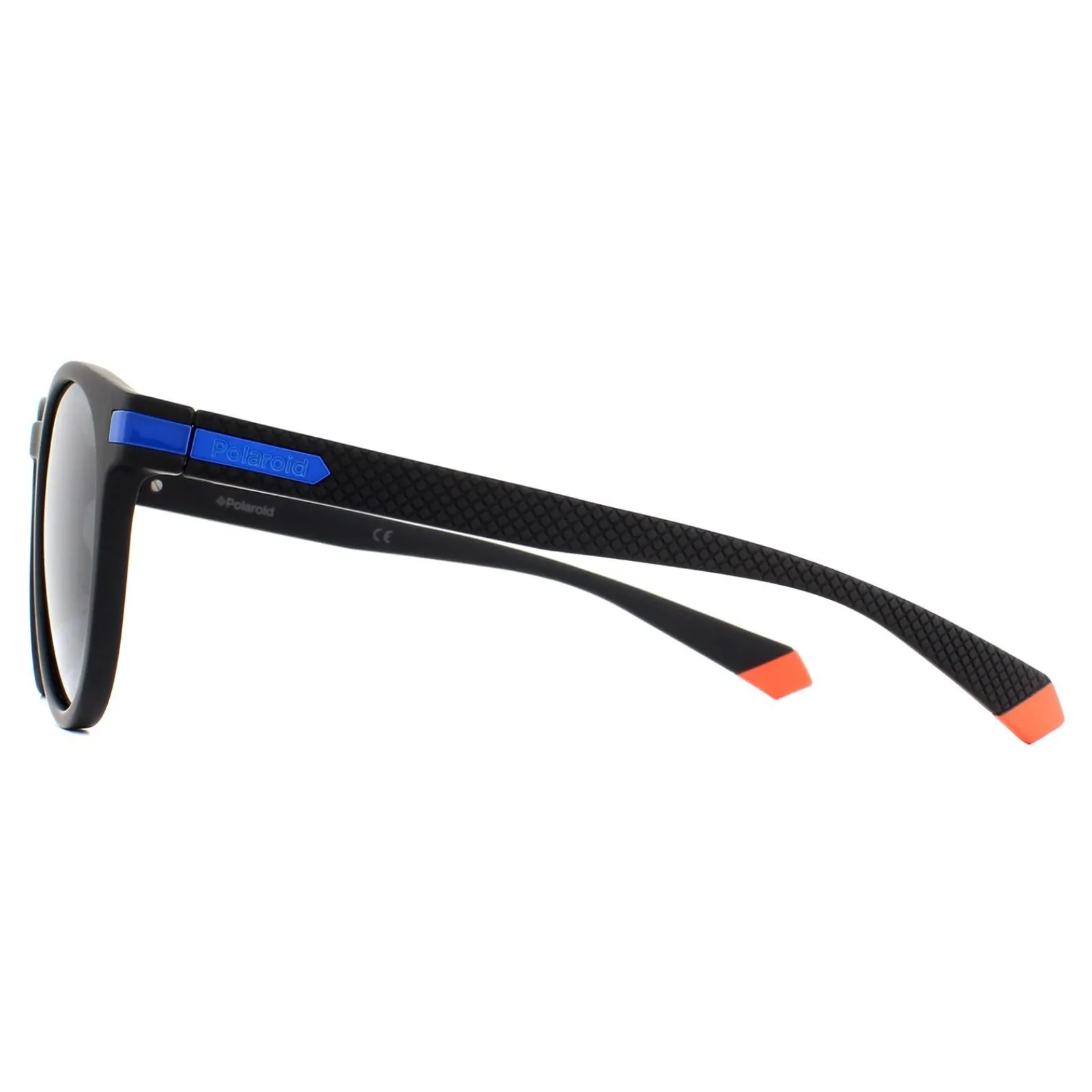 Polaroid Polarised^Sunglasses PLD 2087/S 0VK M9 Matte Black Blue Grey Polarized