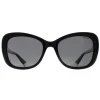 Polaroid Polarised|Butterfly^Sunglasses PLD 4132/S 807 M9 Black Grey Polarized