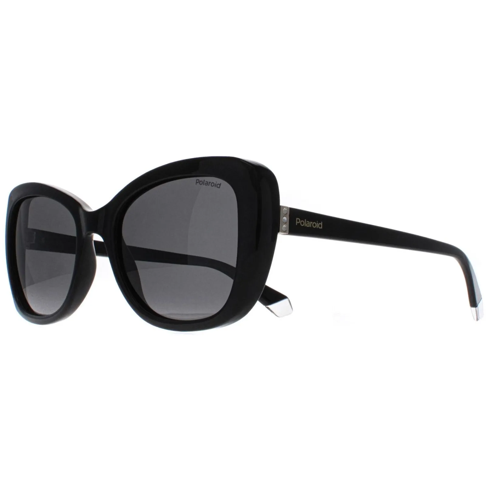 Polaroid Polarised|Butterfly^Sunglasses PLD 4132/S 807 M9 Black Grey Polarized