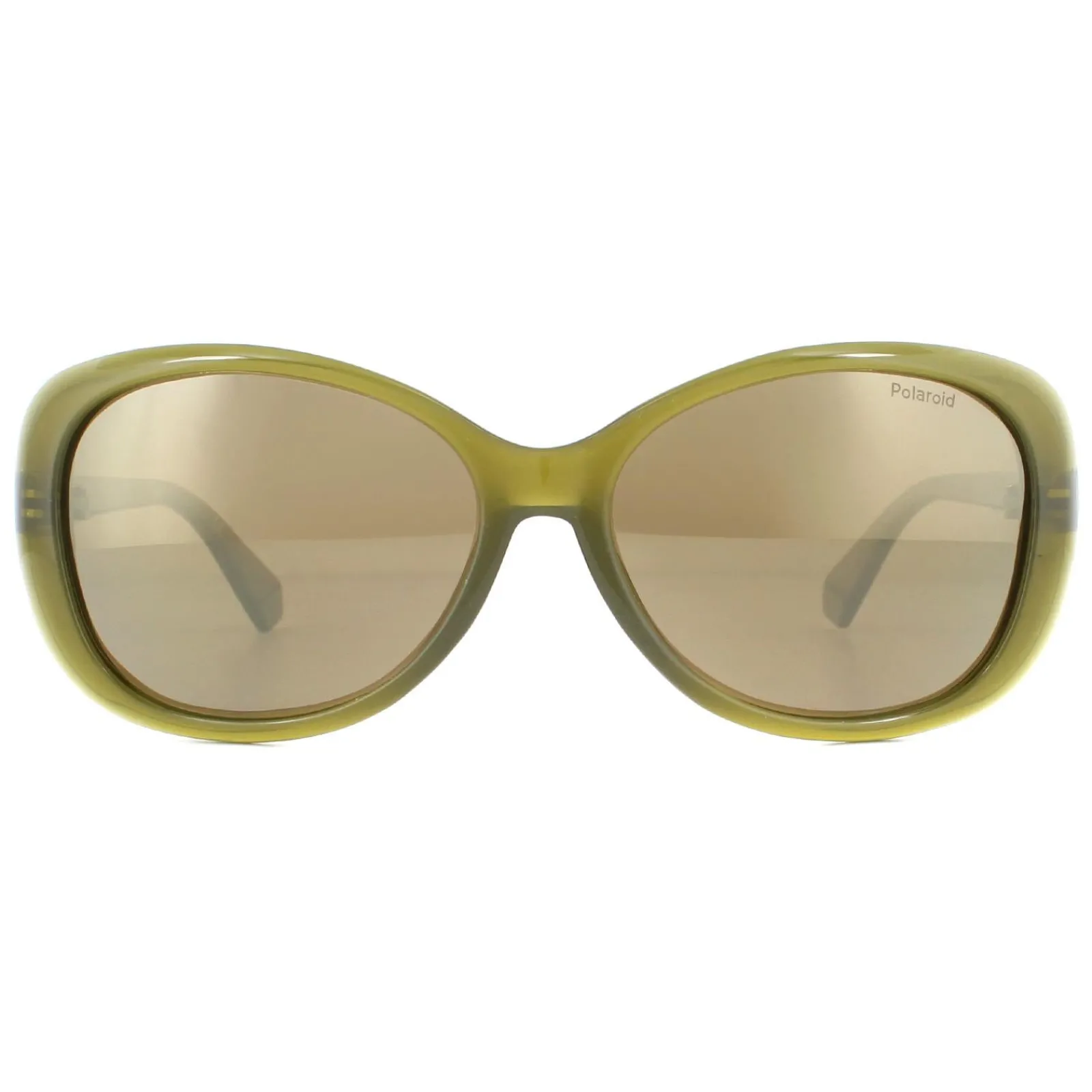 Polaroid Polarised^Sunglasses PLD 4097/S 4C3 LM Olive Grey Gold Mirror Polarized