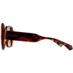 Polaroid Polarised|Square^Sunglasses PLD 6168/S 086 SP Dark Havana Bronze Polarized