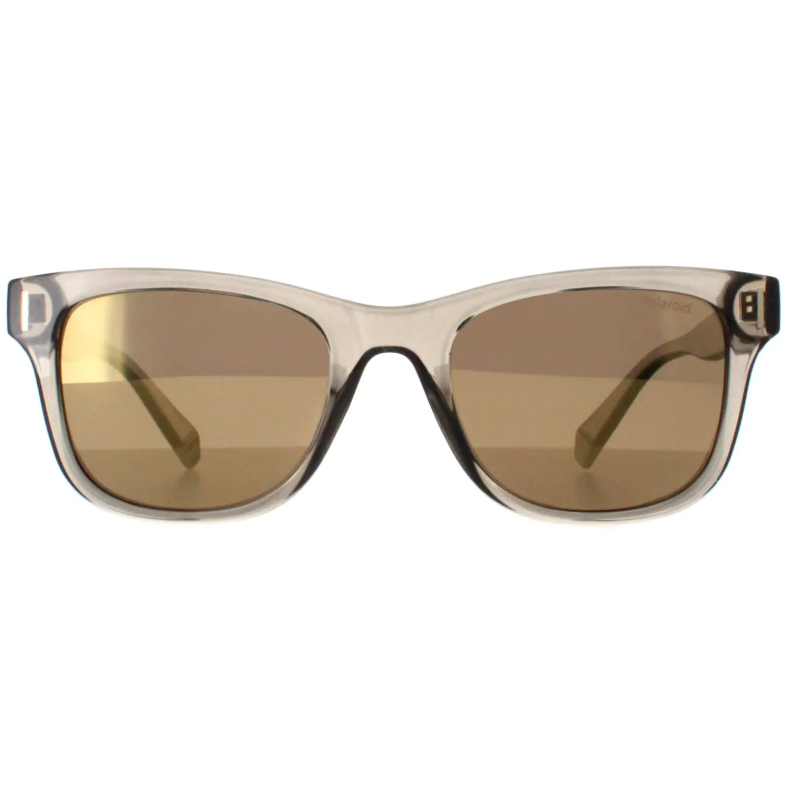 Polaroid Polarised|Rectangle^Sunglasses PLD 6206/S 10A LM Beige Grey Gold Mirror Polarized