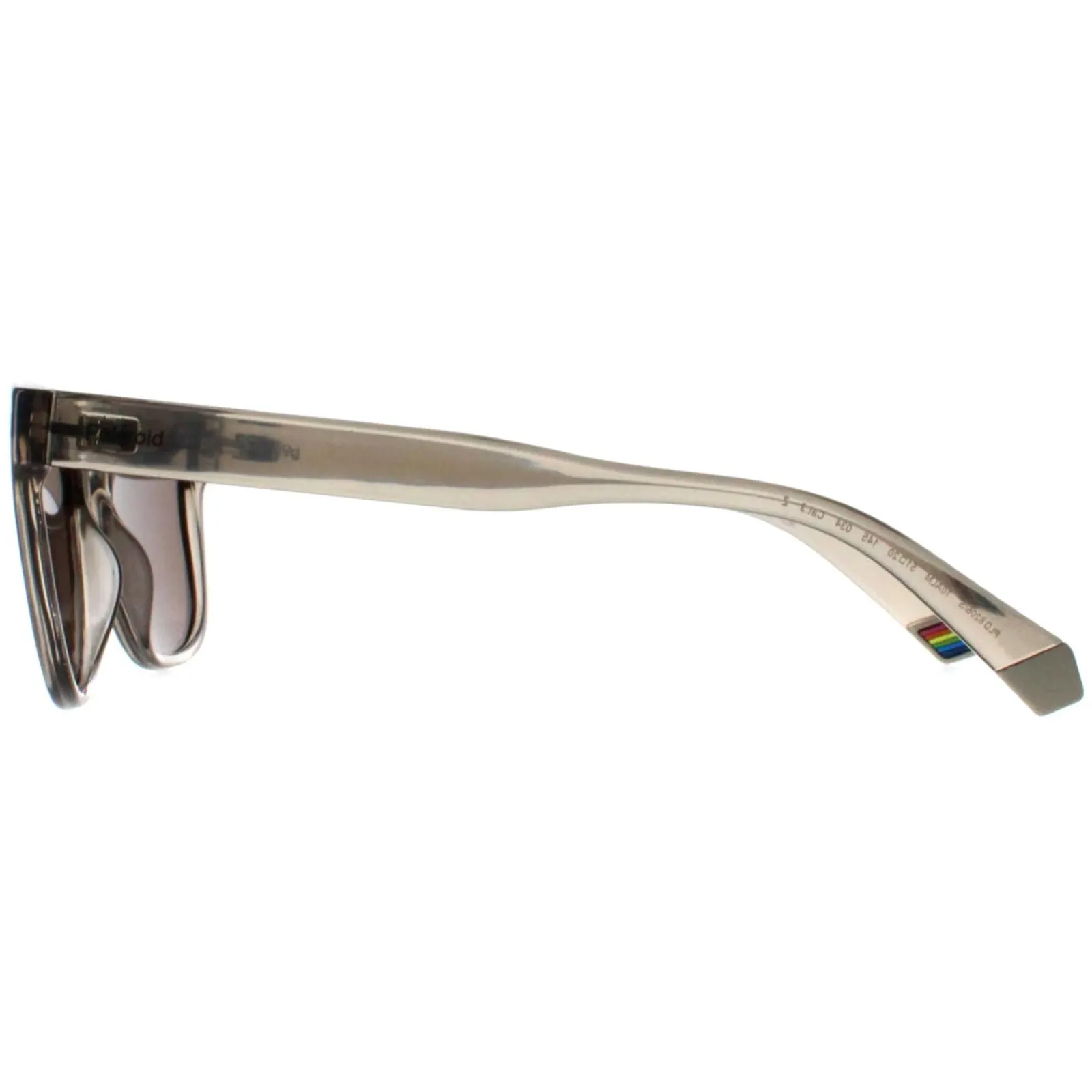 Polaroid Polarised|Rectangle^Sunglasses PLD 6206/S 10A LM Beige Grey Gold Mirror Polarized