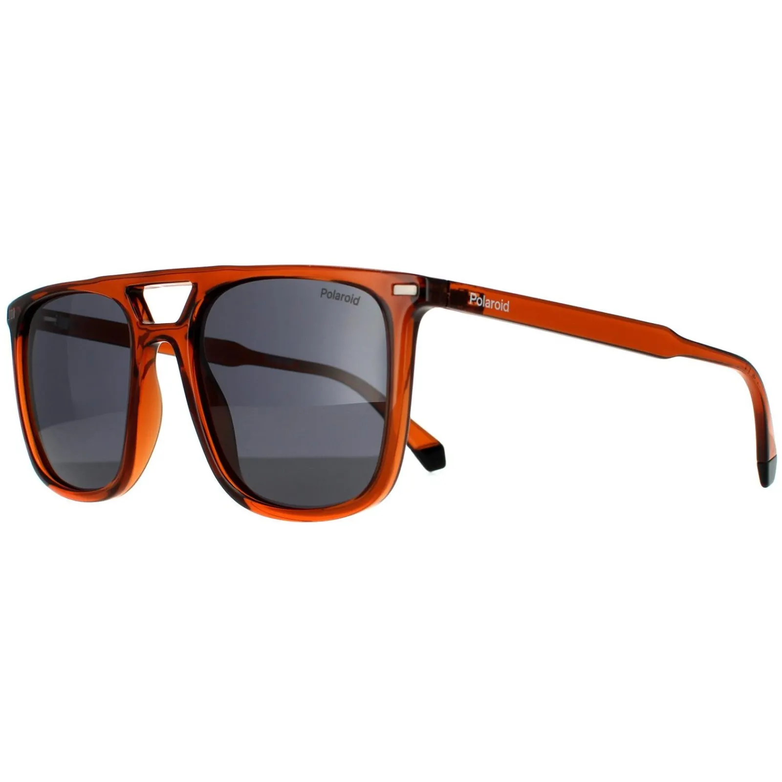Polaroid Polarised|Rectangle^Sunglasses PLD 4123/S 09Q C3 Brown Grey Polarized