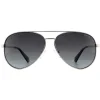 Polaroid Polarised|Aviator^Sunglasses PLD 6069/S/X 6LB WJ Ruthenium Grey Gradient Polari