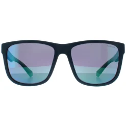 Polaroid Polarised|Square^Sunglasses PLD 2155/S PYW 5Z Matte Teal Grey Green Mirror Pol
