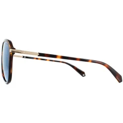 Polaroid Polarised^Sunglasses PLD 2070/S/X 086 5X Dark Havana Grey Blue Mirror P