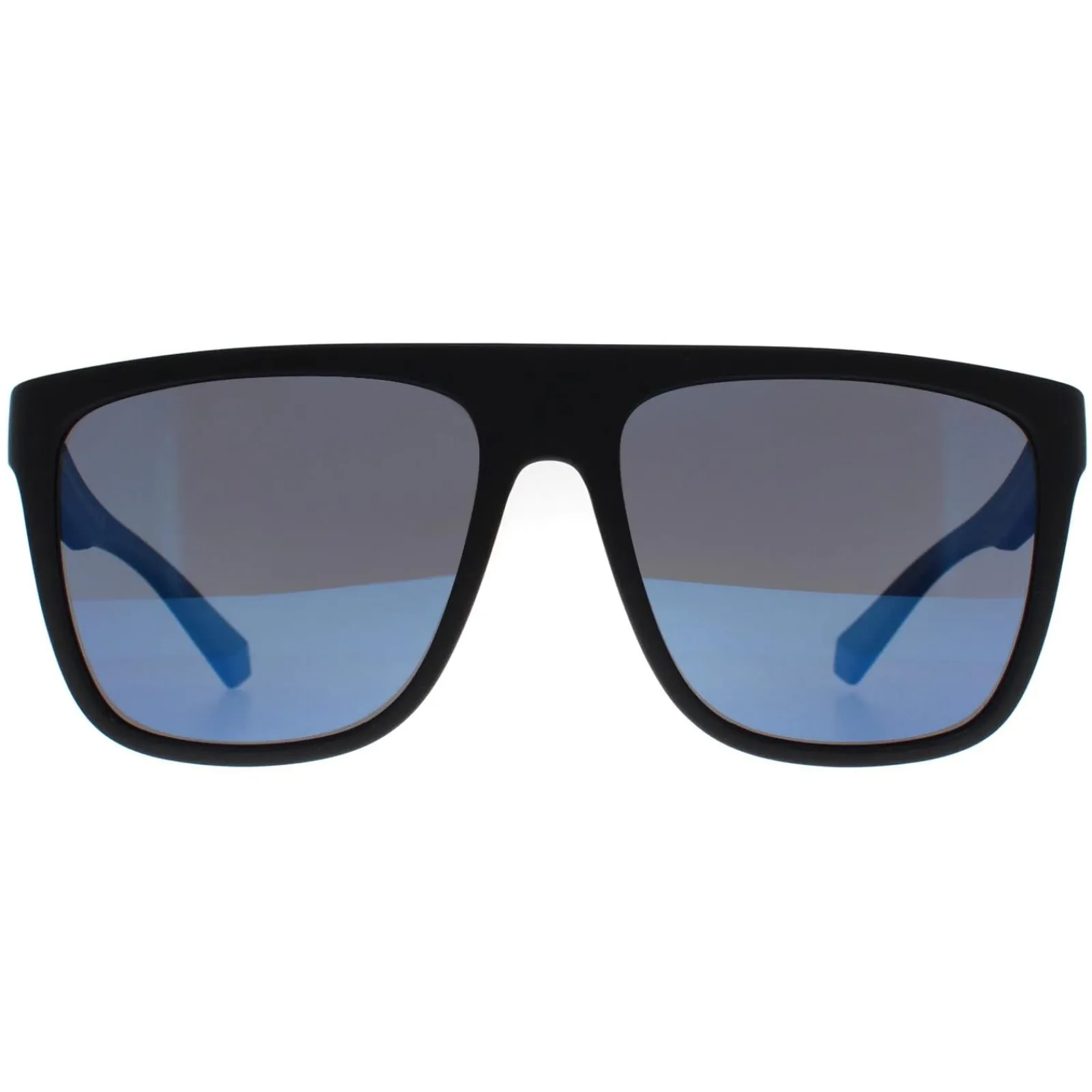 Polaroid Polarised|Square^Sunglasses PLD 2162/S 0VK 5X Matte Black Blue Blue Polarized