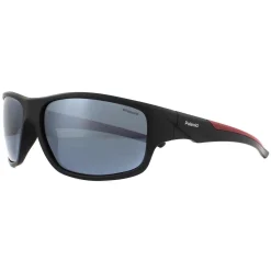 Polaroid Polarised|Wrap^Sunglasses PLD 7010/S OIT EX Black Grey Polarized
