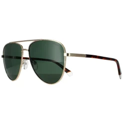 Polaroid Polarised|Aviator^Sunglasses PLD 4126/S J5G UC Gold Green Polarized