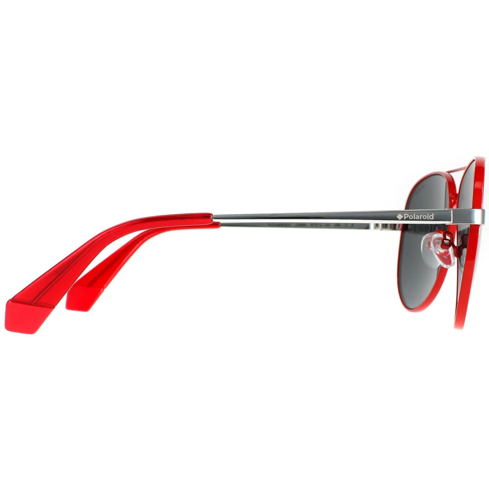 Polaroid Polarised^Sunglasses PLD 6069/S/X J2B/M9 Silver Red Grey Polarized