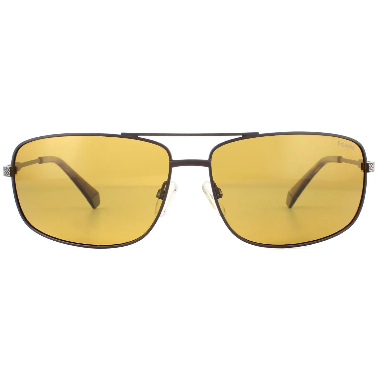 Polaroid Polarised^Sunglasses PLD 2101/S YZ4 MU Matte Brown Yellow Polarized