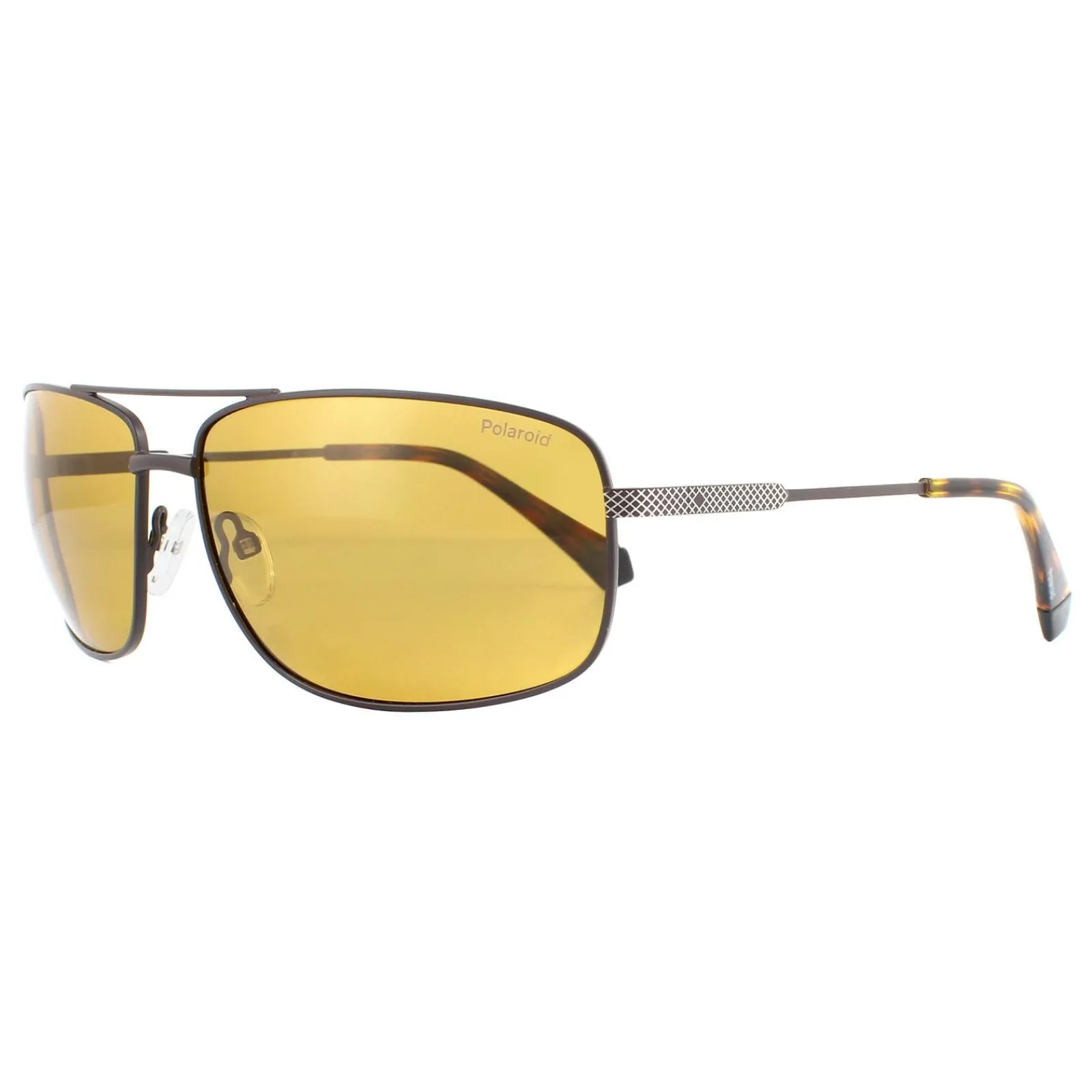 Polaroid Polarised^Sunglasses PLD 2101/S YZ4 MU Matte Brown Yellow Polarized